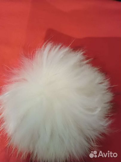 Помпоны из разного натурального меха