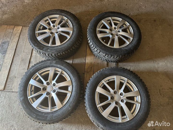 Литые диски r15 5 100