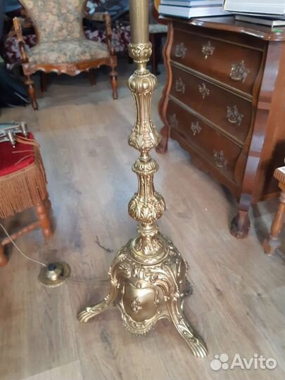 Торшер напольный бронза Германия