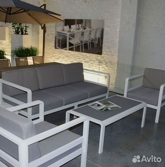 Садовая уличная мебель лофт