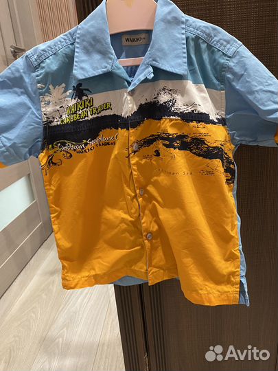 Рубашки для мальчика 5-6 лет