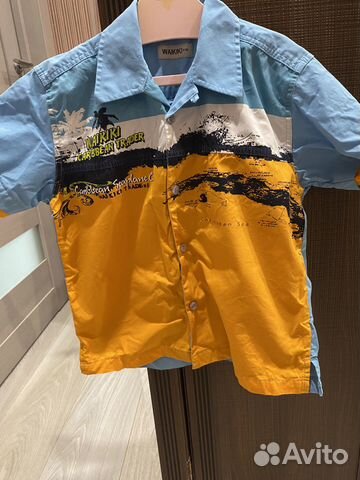 Рубашки для мальчика 5-6 лет