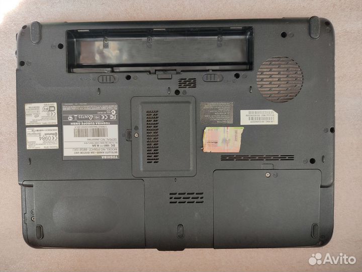 Toshiba Satellite A300D-205 – запчасти, разбор