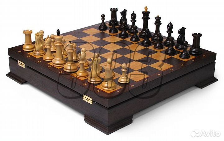 Шахматы Стаунтон Коллекционный (венге) (13849)