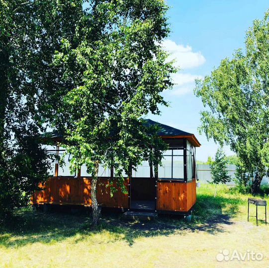Беседки, домики в аренду. Мангальная зона