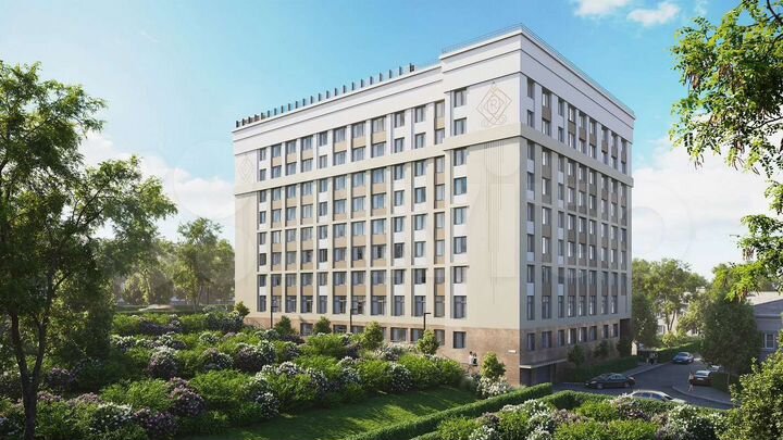 2-к. квартира, 47,8 м², 6/8 эт.