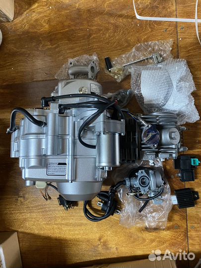 Двигатель ATV-110,125 (1+1, 3+1) верхний стартер