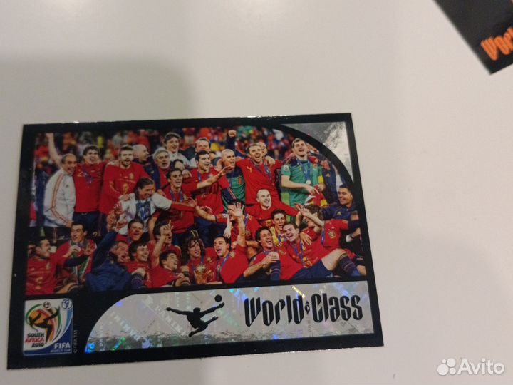 Наклейки Panini World Class