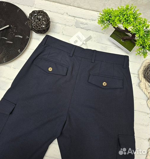 Брюки мужские карго Brunello Cucinelli