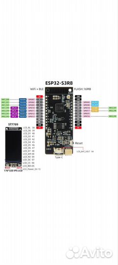 Lilygo ESP32S3 display 1.9