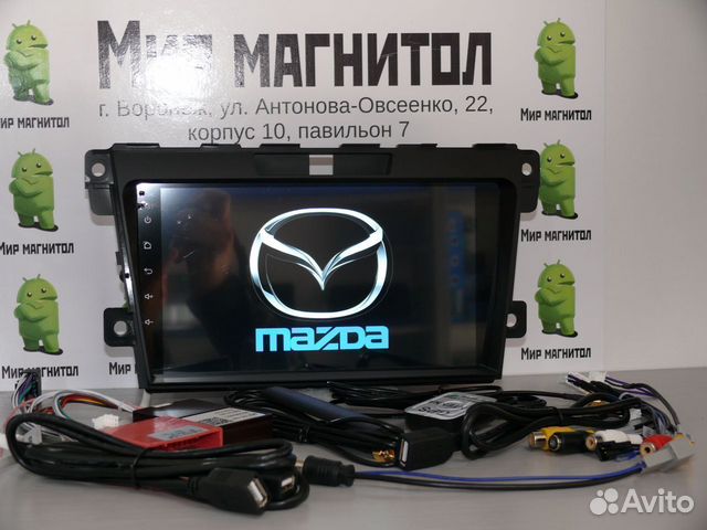 Mazda CX7 штатная магнитола Android + камера