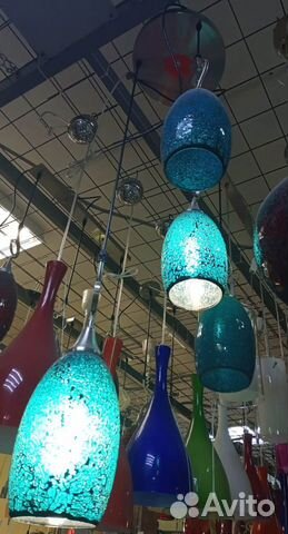 Люстра Этника 2-9897-3-SY E27 (три плафона)