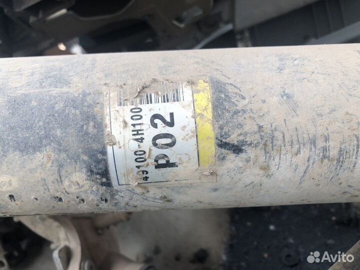 Вал карданный задний гранд старекс Starex АКПП