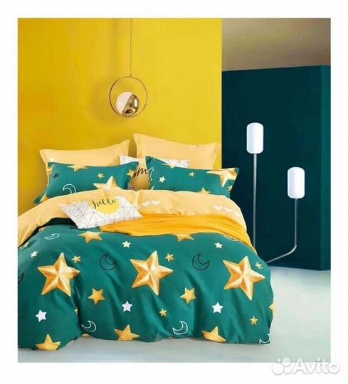 Белье постельное евро 