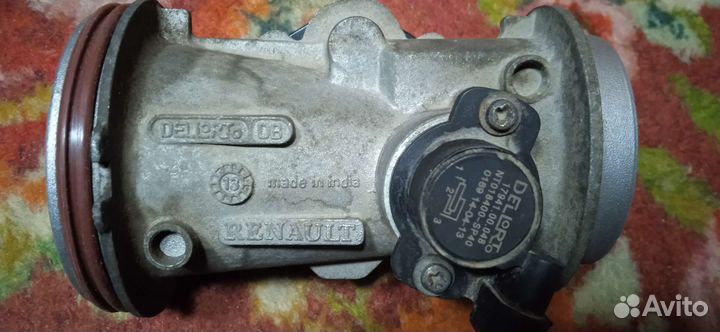 Дроссельная заслонка рено логан1