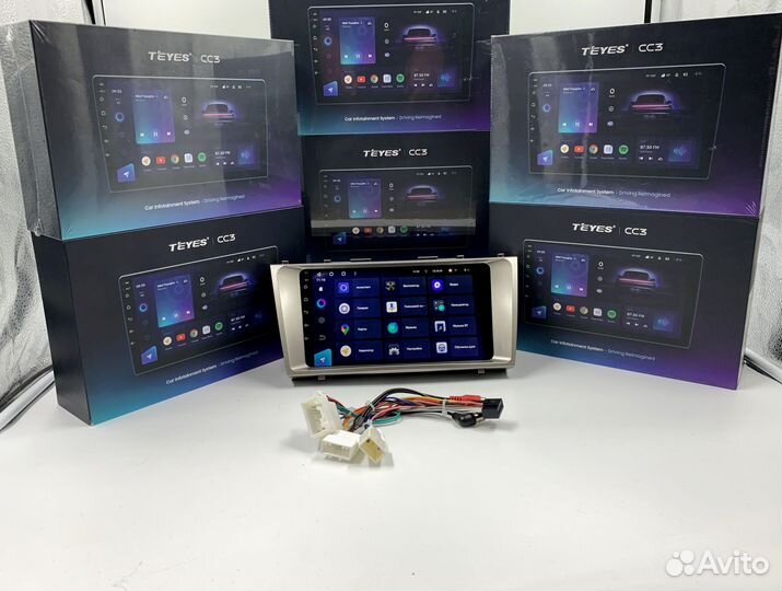 Магнитола Teyes CC3 3/32 для Тойота Камри 40