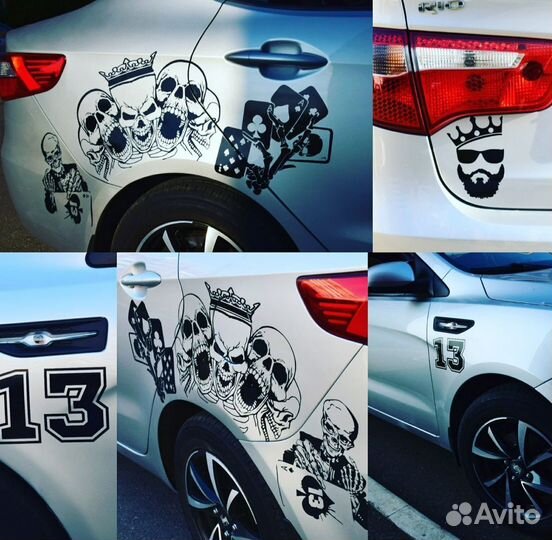 Наклейки на авто
