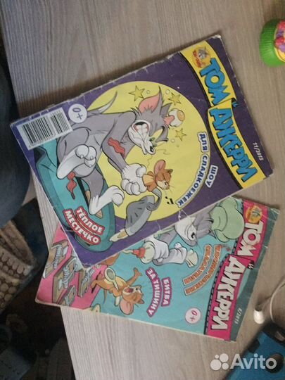 Комиксы том и джерри