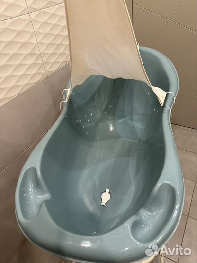 Ванночка дла купания малыша горка стульчик