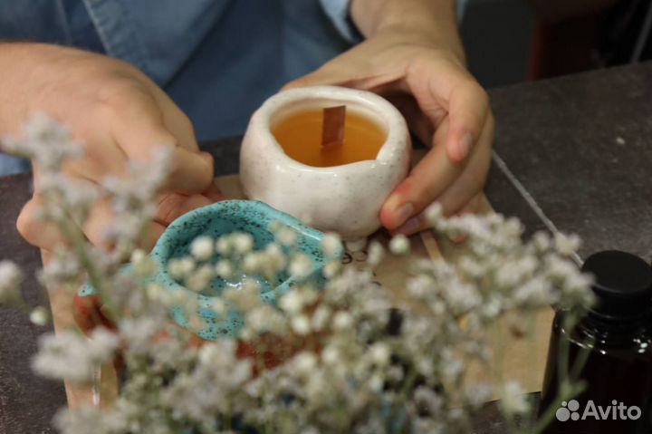 Мастер класс по изготовлению свечи