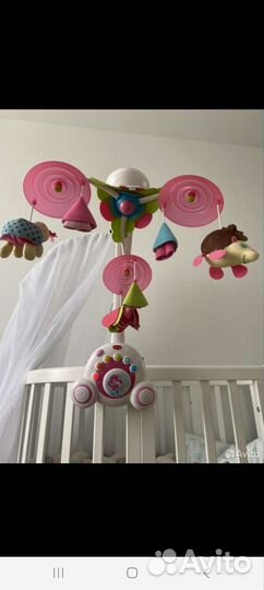 Мобиль на кроватку tiny love бумбокс