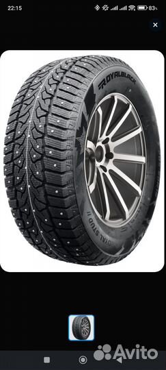 Royal Black Royal Stud II 23.5/50 R19 105M