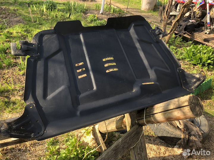 Защита двигателя toyota highlander