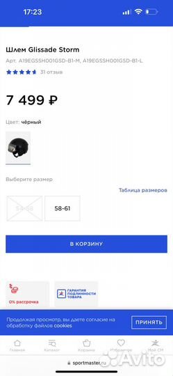 Горнолыжный шлем