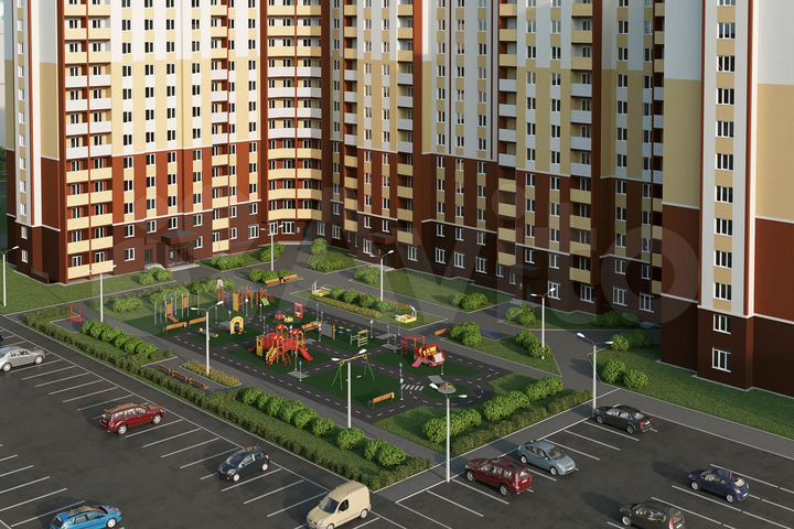 2-к. квартира, 58,9 м², 4/12 эт.