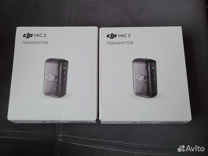 Dji mic 2 transmitter White/black