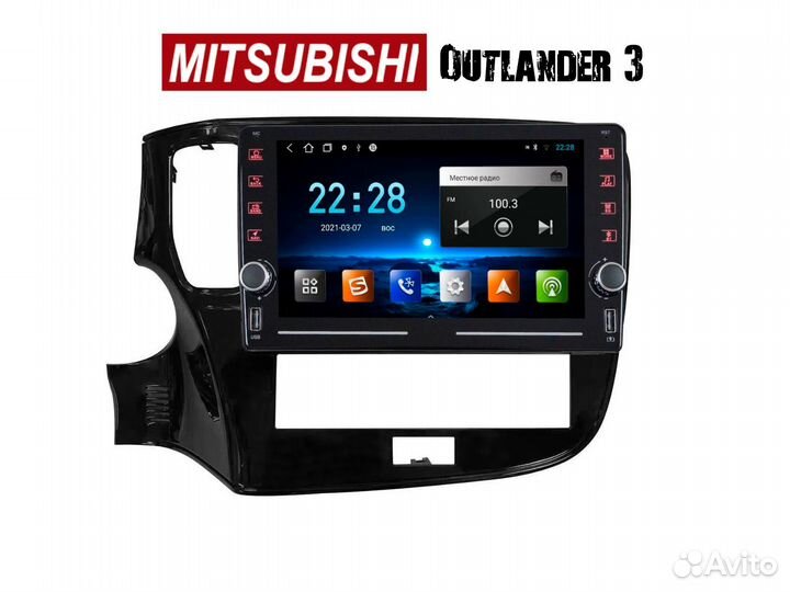 Topway ts18 Mitsubishi Outlander 3 rest LTE CarPla