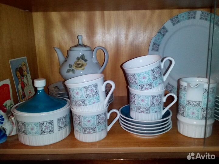 Сервиз из гдр Volkstedt 1960-х