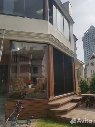 Портальное остекление ТЦ