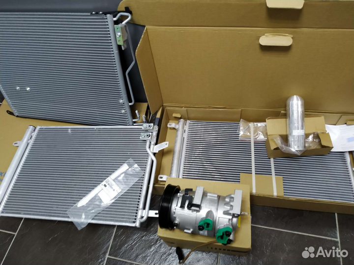 Радиатор кондиционера новый аналог на все марки