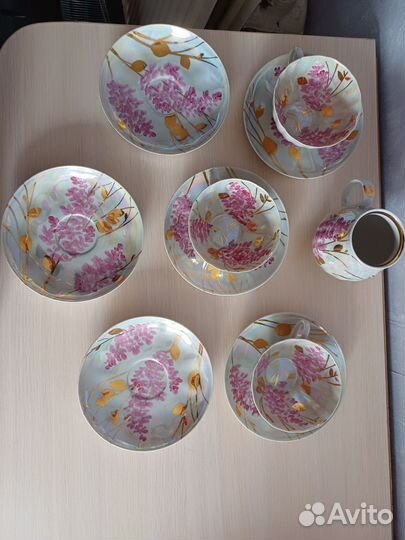 Чайный сервиз Сирень попредметно