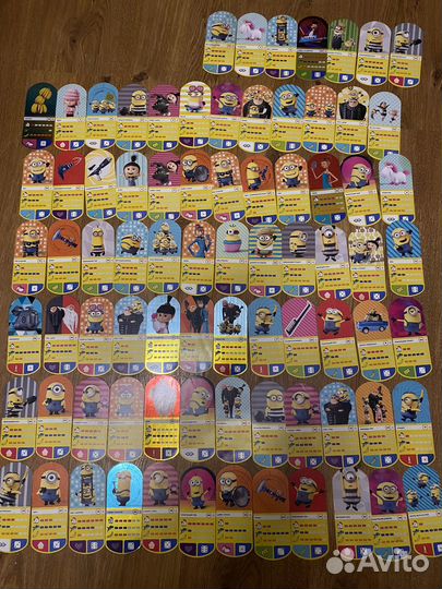 Карточки миньоны, гадкий я