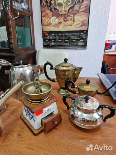 Чайник, кофейник, вазочки