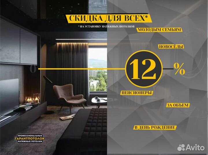 Натяжной потолок