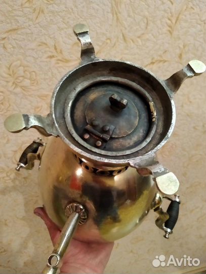 Самовар дровяной.Аленчиков и Зимин.4 литра