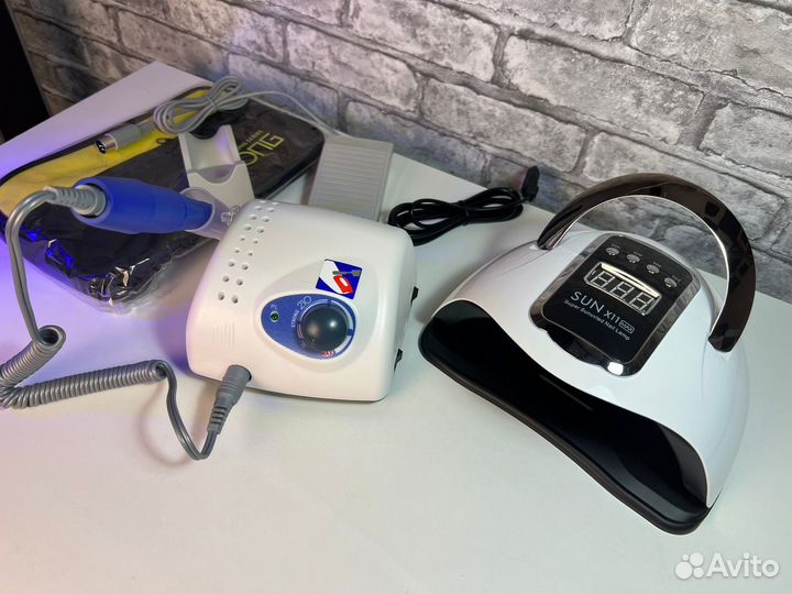 Аппарат для маникюра strong и лампа