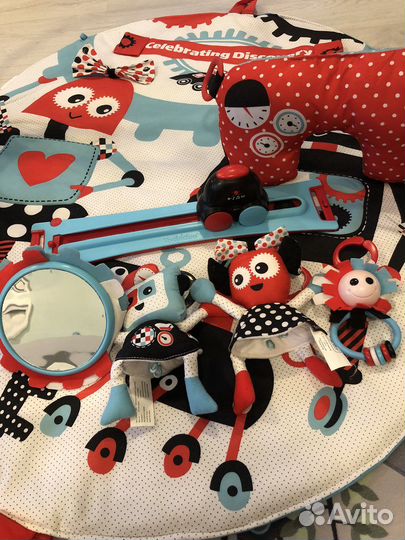 Развивающий коврик yookidoo роботы