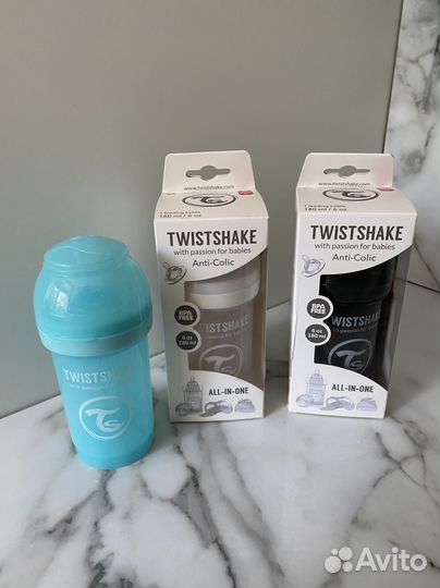 Новые бутылочки twistshake 180 мл