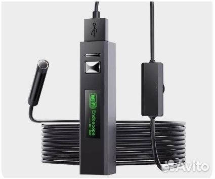 Промышленная камера-эндоскоп, объектив 8 мм