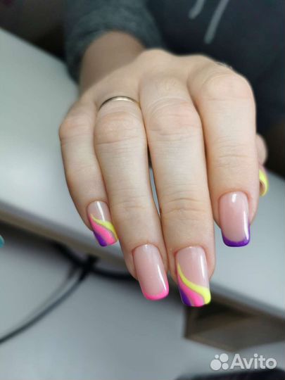 Комбинированный маникюр