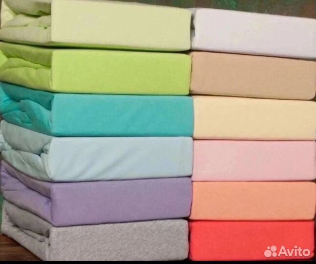 Простынь на резинке новая