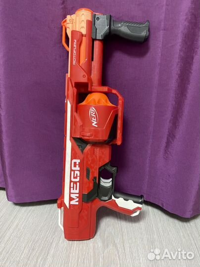 Бластер Nerf rotofury mega