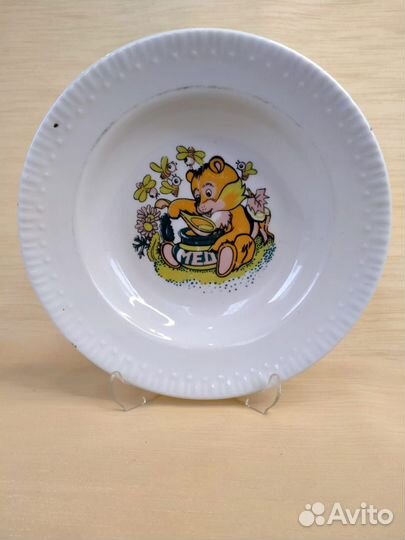 Тарелка детская Мишка, Городница