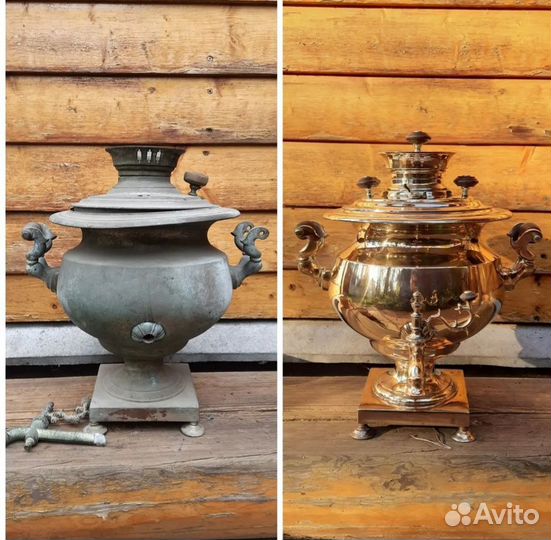 Ремонт реставрация самоваров