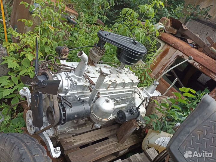 Двигатель уралаз первой комплектации с кпп