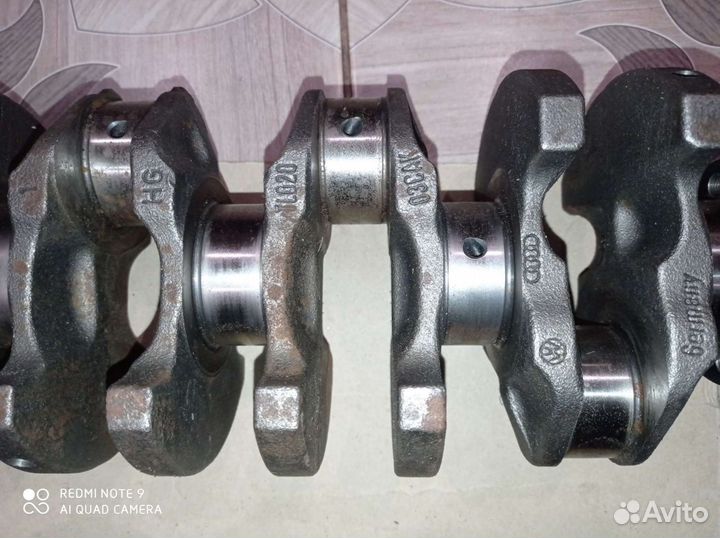 Коленвал Volkswagen Polo (03C105101AK) 5 cfna